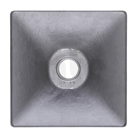 MILWAUKEE Pěchovací deska pro použití se stopkou pro pěchovací desky a pemrlice, upínání 28mm a 30mm Hex, 200 x 200 mm 493247922