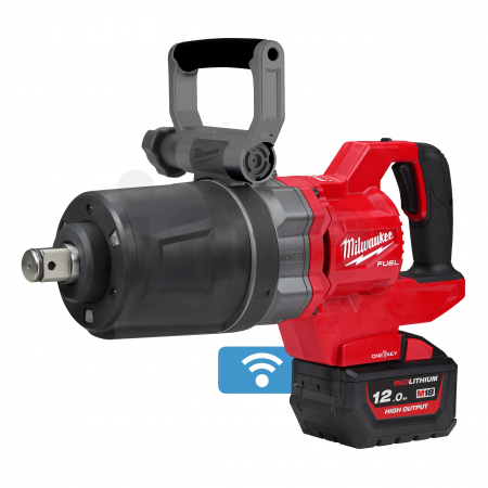 MILWAUKEE M18ONEFHIWF1DS-121C - M18 FUEL™ ONE-KEY™ 1″ rázový utahovák s pojistným kroužkem 4933472072