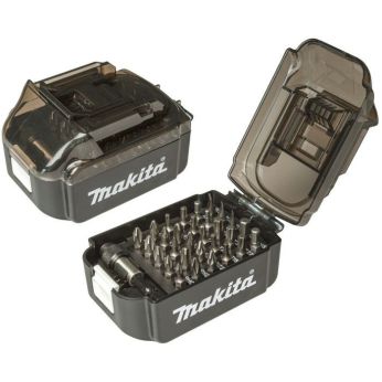 Makita - sada bitů 1/4" 31 ks v plastové krabičce tvaru baterie, 12 bal E-00022