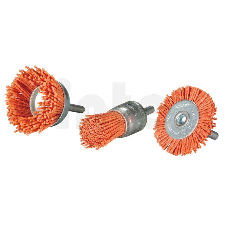 Makita - sada nylonových kartáčů pro hrubé broušení 3 ks v blistru D-70742