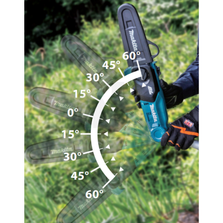 Makita - Aku vyvětvovací pila Li-on 18V, bez aku Z DUA200Z01