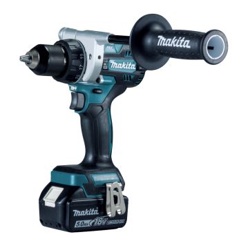 Makita - Aku bezuhlíkový šroubovák Li-ion LXT 18V 5,0 Ah,Makpac DDF492RTJ