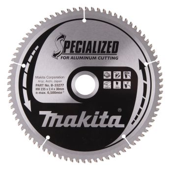 Makita - kotouč pilový hliník SPECIALIZED 235x2.4x30mm 80Z = old B-09606 B-33277