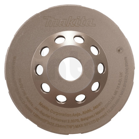 Makita - kotouč brusný diamantový dvousegmentový 125x22.23mm D-80606