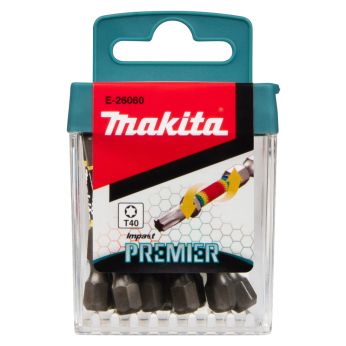 Makita - torzní bit řady Impact Premier (E-form) T40-50mm, 10 ks E-26060