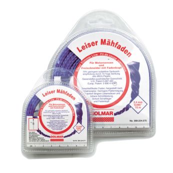 Makita - struna nylonová 2,0mm, 120m, modrá, tichá, hranatá 369224062