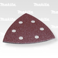 Makita - papír brusný suchý zip 94x94x94mm K80, 10ks = old B-21571 B-21630