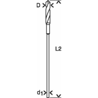 BOSCH Vrtáky do bednění a pro instalace 2608596341