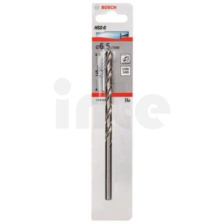 BOSCH Vrtáky do kovu HSS-G, DIN 340 2608595686