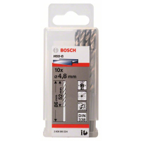 BOSCH Vrtáky do kovu HSS-G, DIN 338, 10 ks 2608595334