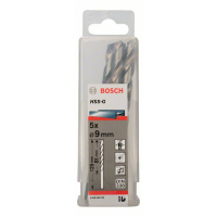BOSCH Vrtáky do kovu HSS-G, DIN 338, 5 ks 2608595075