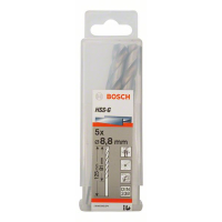 BOSCH Vrtáky do kovu HSS-G, DIN 338, 5 ks 2608595074