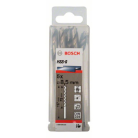 BOSCH Vrtáky do kovu HSS-G, DIN 338, 5 ks 2608595073