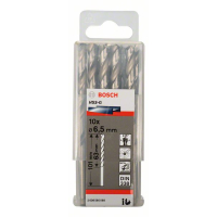 BOSCH Vrtáky do kovu HSS-G, DIN 338, 10 ks 2608595068