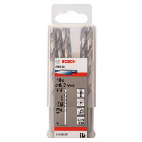 BOSCH Vrtáky do kovu HSS-G, DIN 338, 10 ks 2608595067