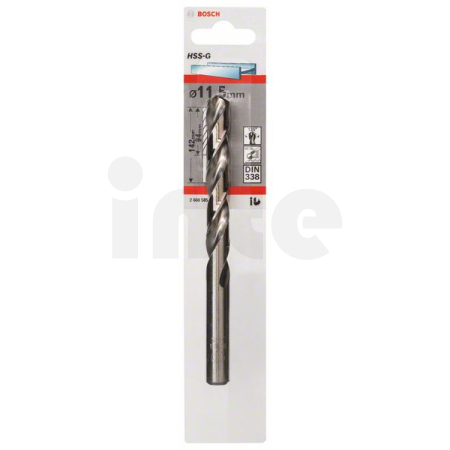 BOSCH Vrtáky do kovu HSS-G, DIN 338 2608585939
