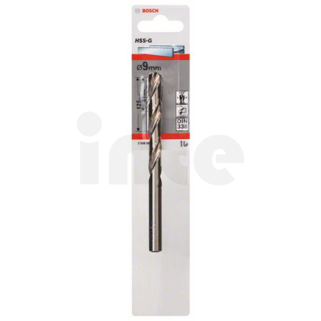 BOSCH Vrtáky do kovu HSS-G, DIN 338 2608585934
