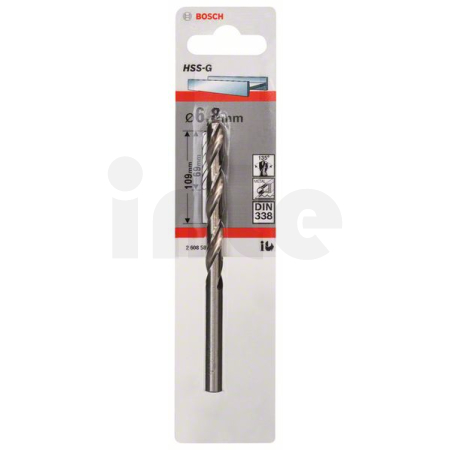 BOSCH Vrtáky do kovu HSS-G, DIN 338 2608585928