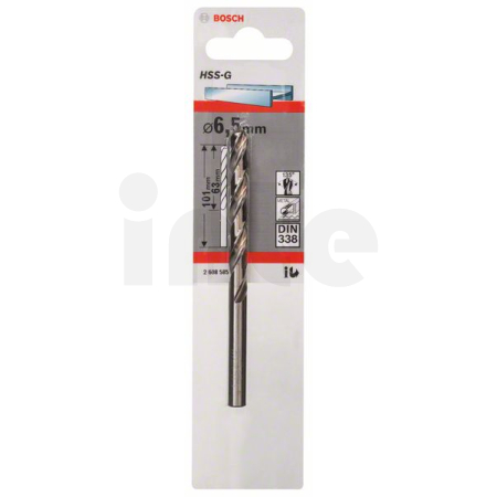 BOSCH Vrtáky do kovu HSS-G, DIN 338 2608585927