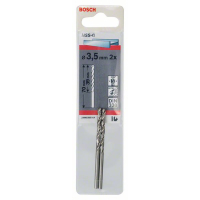 BOSCH Vrtáky do kovu HSS-G, DIN 338, 2 ks 2608585914