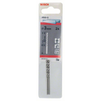 BOSCH Vrtáky do kovu HSS-G, DIN 338, 2 ks 2608585911