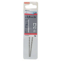 BOSCH Vrtáky do kovu HSS-G, DIN 338, 2 ks 2608585910