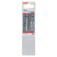 BOSCH Vrtáky do kovu HSS-G, DIN 338, 2 ks 2608585908