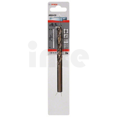 BOSCH Vrtáky do kovu HSS-Co, DIN 338 2608585863