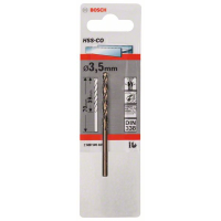BOSCH Vrtáky do kovu HSS-Co, DIN 338 2608585845