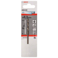 BOSCH Vrtáky do kovu HSS-Co, DIN 338 2608585844