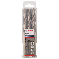 BOSCH Vrtáky do kovu HSS-G, DIN 338, 5 ks 2608585542