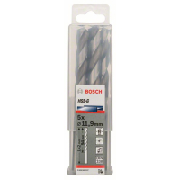 BOSCH Vrtáky do kovu HSS-G, DIN 338, 5 ks 2608585537