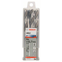 BOSCH Vrtáky do kovu HSS-G, DIN 338, 5 ks 2608585535