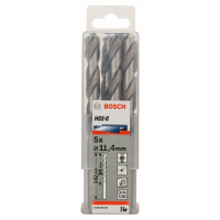 BOSCH Vrtáky do kovu HSS-G, DIN 338, 5 ks 2608585533