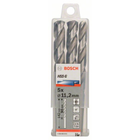 BOSCH Vrtáky do kovu HSS-G, DIN 338, 5 ks 2608585531