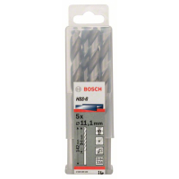 BOSCH Vrtáky do kovu HSS-G, DIN 338, 5 ks 2608585530