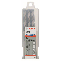 BOSCH Vrtáky do kovu HSS-G, DIN 338, 5 ks 2608585529