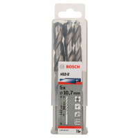 BOSCH Vrtáky do kovu HSS-G, DIN 338, 5 ks 2608585527