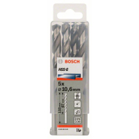 BOSCH Vrtáky do kovu HSS-G, DIN 338, 5 ks 2608585526