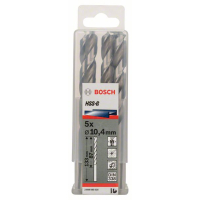 BOSCH Vrtáky do kovu HSS-G, DIN 338, 5 ks 2608585525