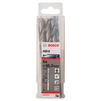 BOSCH Vrtáky do kovu HSS-G, DIN 338, 5 ks 2608585524