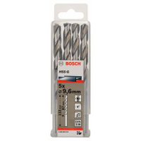 BOSCH Vrtáky do kovu HSS-G, DIN 338, 5 ks 2608585519