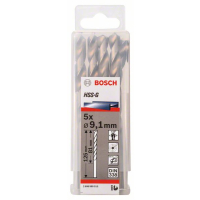 BOSCH Vrtáky do kovu HSS-G, DIN 338, 5 ks 2608585515