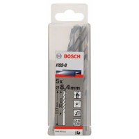 BOSCH Vrtáky do kovu HSS-G, DIN 338, 5 ks 2608585511