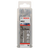 BOSCH Vrtáky do kovu HSS-G, DIN 338, 5 ks 2608585510