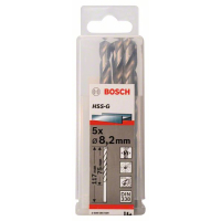 BOSCH Vrtáky do kovu HSS-G, DIN 338, 5 ks 2608585509