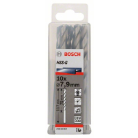 BOSCH Vrtáky do kovu HSS-G, DIN 338, 10 ks 2608585507