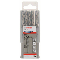 BOSCH Vrtáky do kovu HSS-G, DIN 338, 10 ks 2608585503