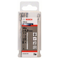 BOSCH Vrtáky do kovu HSS-G, DIN 33, 10 ks 2608585490