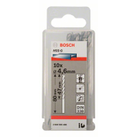 BOSCH Vrtáky do kovu HSS-G, DIN 338, 10 ks 2608585488